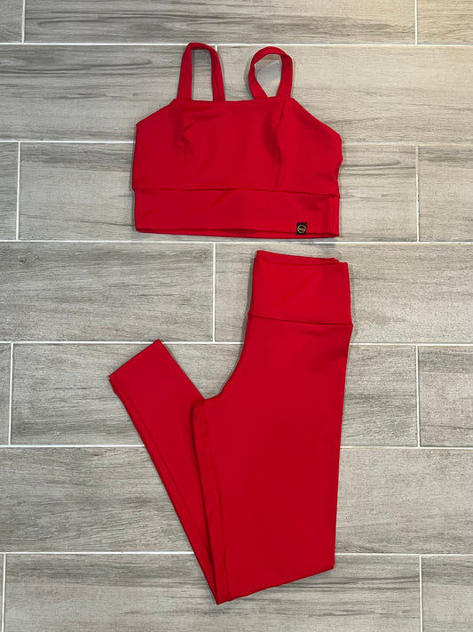 Candy red Athletic set